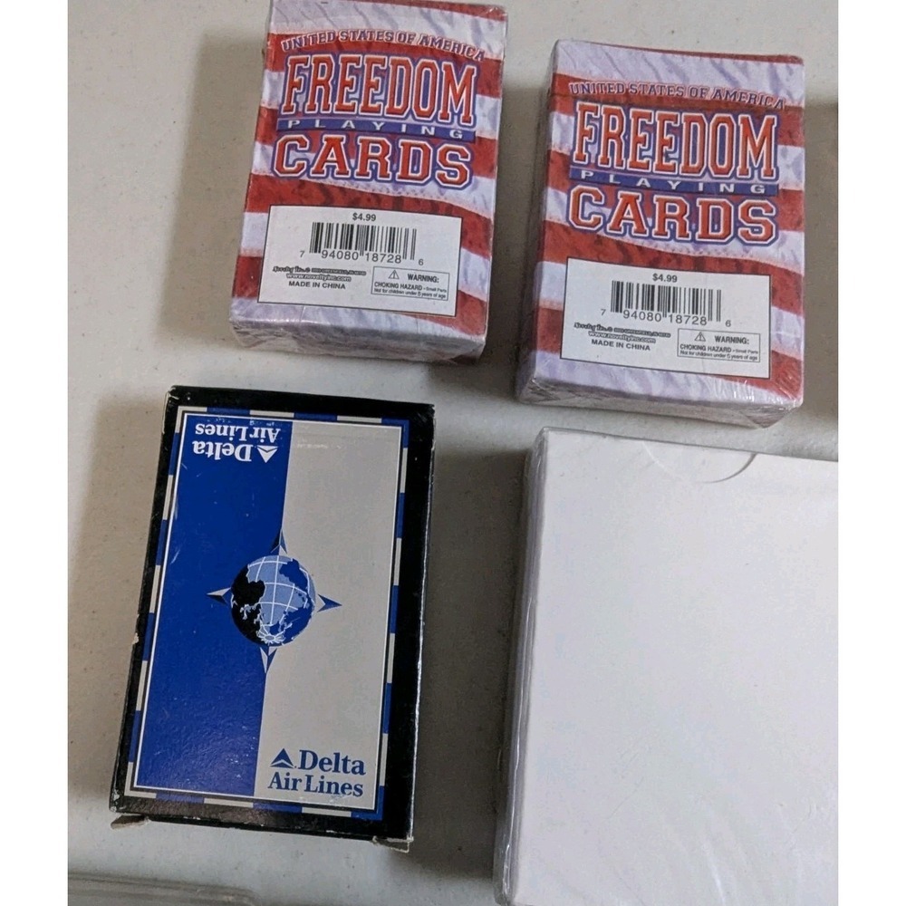Vintage Playing Card Lot of 10 - Sealed Delta Airlines, Jack Daniels, Iraqi Most - Picture 5 of 15